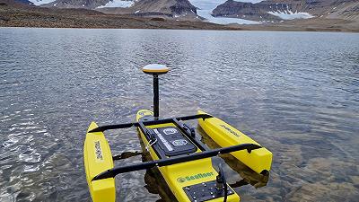 Drone esplora laghi glaciali artici: primo progetto italiano in quest’ambito
