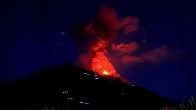 Eruzione Stromboli: continua l’intensa attività vulcanica