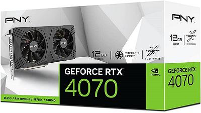 PNY GeForce RTX 4070 da 12 GB in offerta su Amazon per la Gaming Week