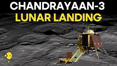 La navicella indiana Chandrayaan-3 atterra sulla Luna, giornata storica per il Paese