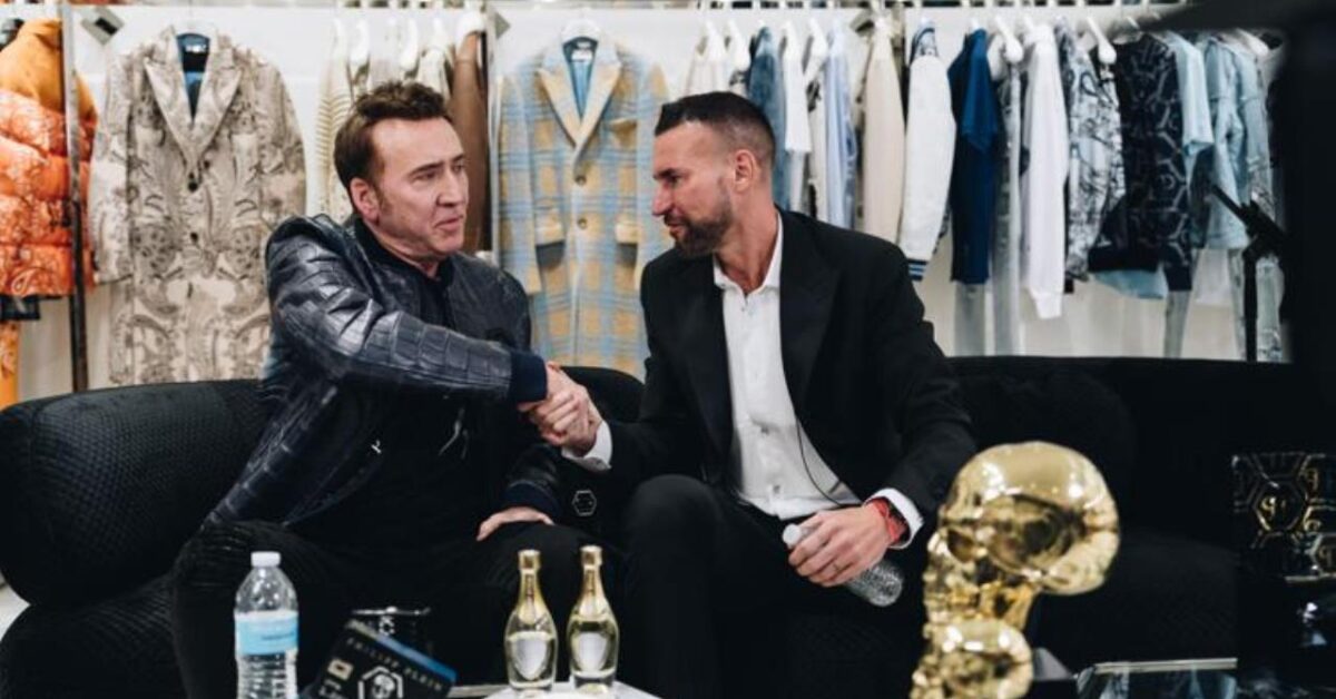 Nicolas Cage Cohosts Philipp Plein's Third Las Vegas Boutique
