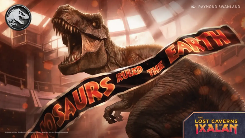 Magic: The Gathering – Ecco le immagini delle carte su Jurassic Park