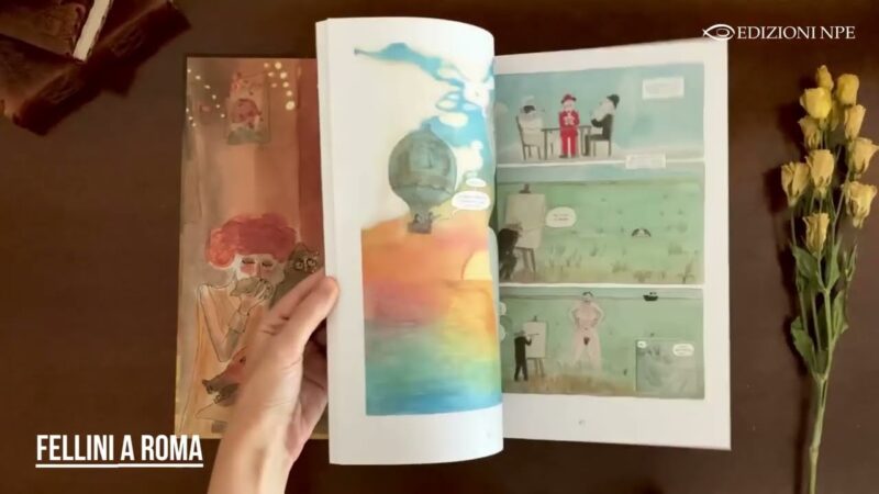 Fellini a Roma: la graphic novel di Edizioni NPE in uscita l’8 settembre