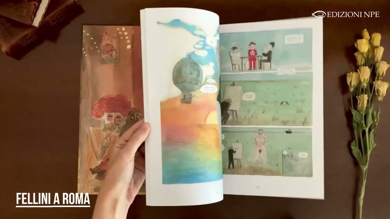 Fellini a Roma: la graphic novel di Edizioni NPE in uscita l’8 settembre