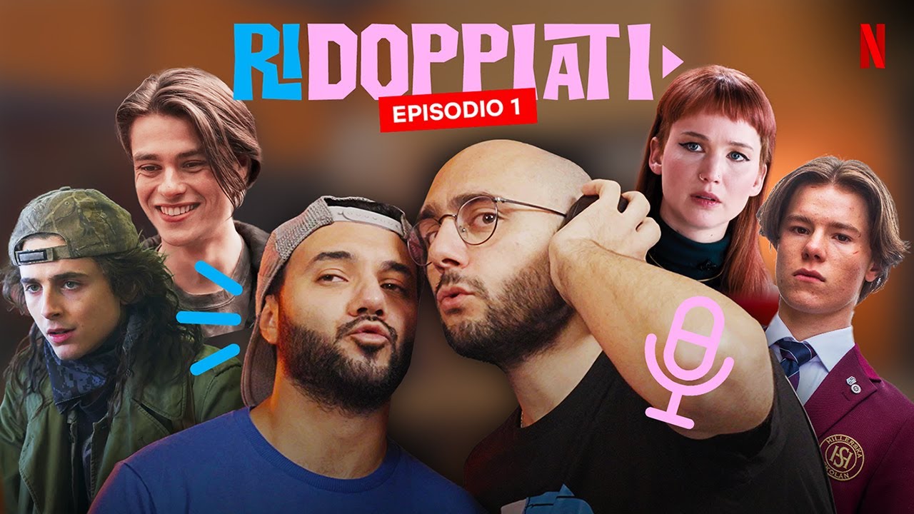 Netflix: Fabio Celenza doppia una scena con Timothée Chalamet  e altri personaggi