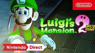 Luigi’s Mansion 2 HD: il trailer del titolo dal Nintendo Direct