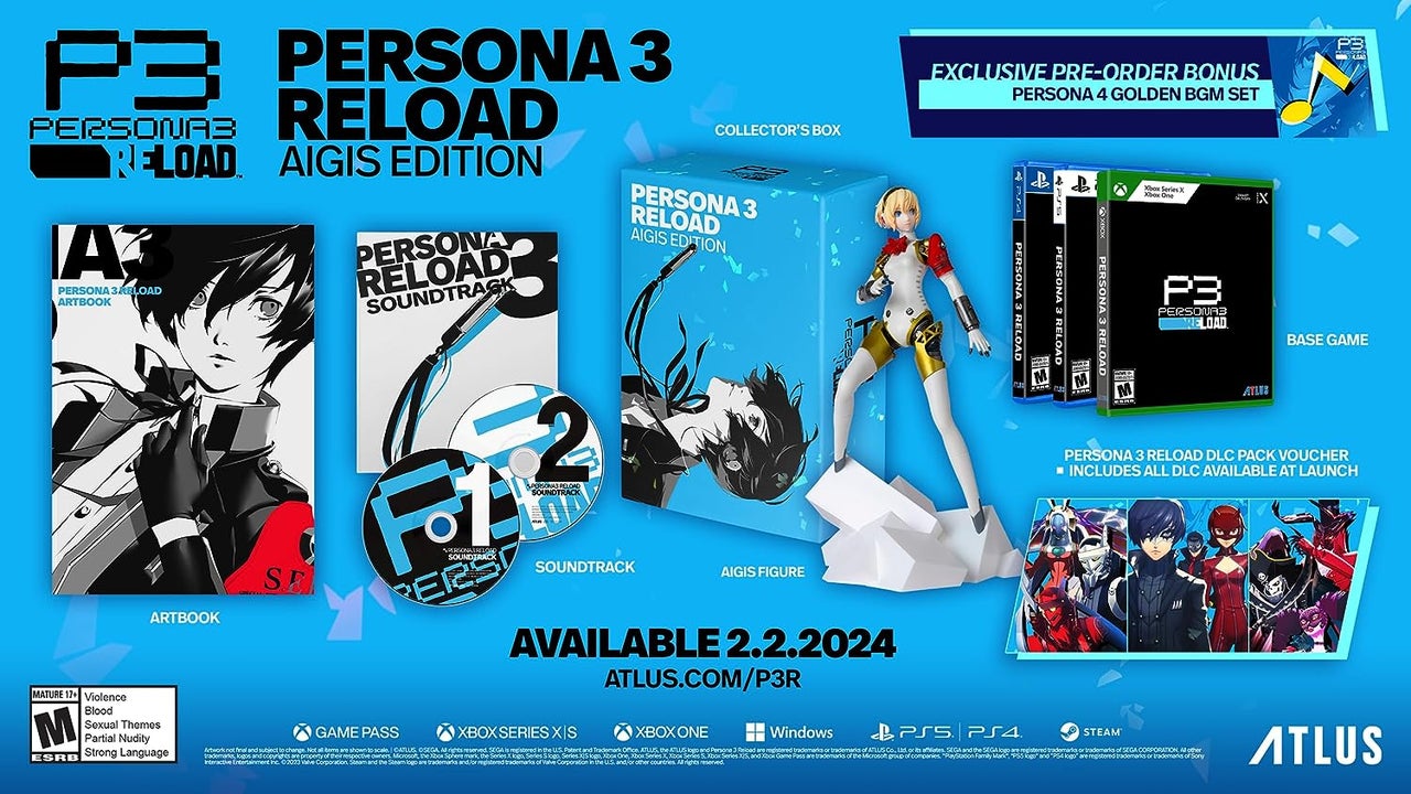 Persona 3 Reload: tutti i dettagli su Deluxe, Collector’s Edition e bonus pre-ordine