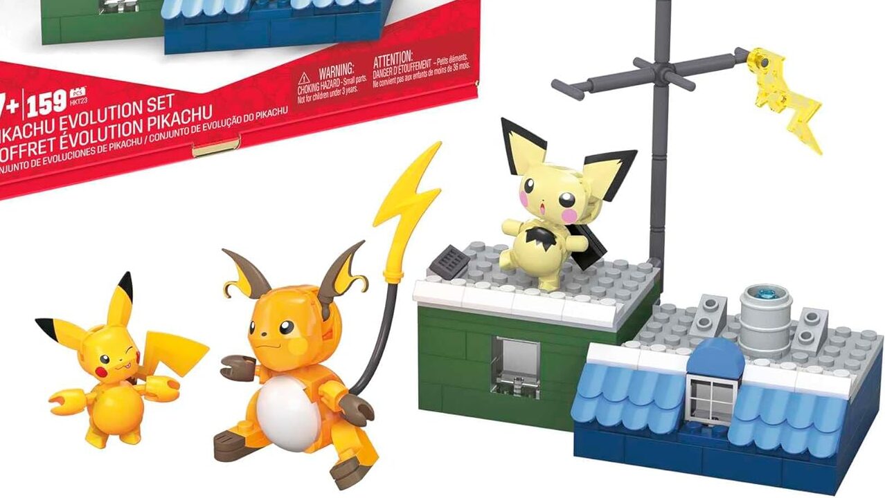 MEGA Construx Pokémon Pikachu Evolution Set • Set HKT23