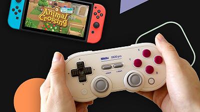 Controller 8Bitdo SN30 Pro G Classic per Nintendo Switch in offerta su Amazon