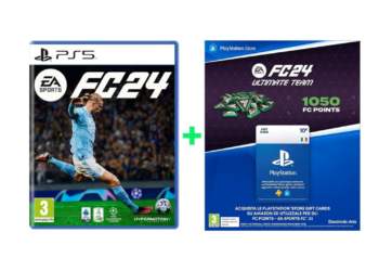 EA Sports FC 24 + 10 € de crédit pour le PS Store inclus dans l'offre sur Amazon