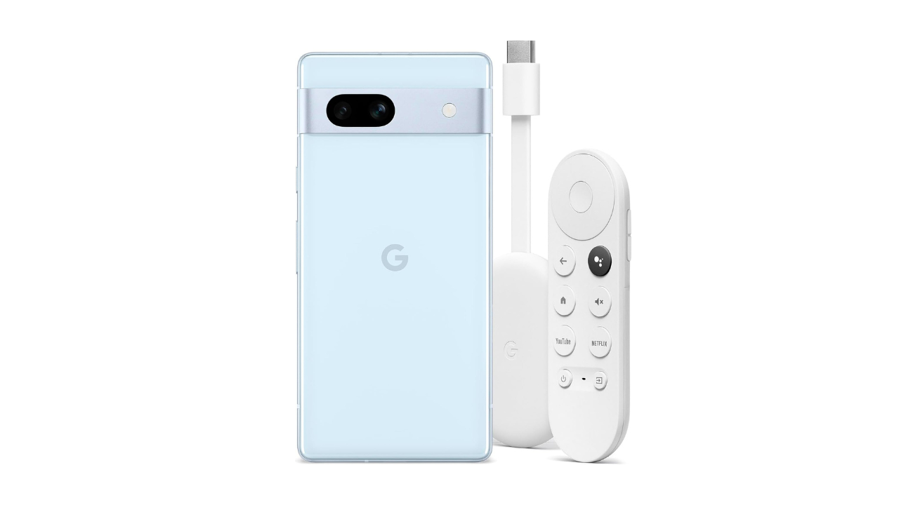 Google Pixel 7a + Chromecast TV (HD) è al prezzo minimo storico per la Festa delle Offerte Prime