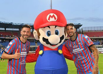 Super Mario Bros. Wonder "scende in campo" allo stadio di Catania