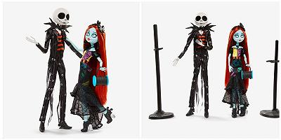 Nightmare Before Christmas: in vendita le bambole di Jack e Sally in versione Monster High