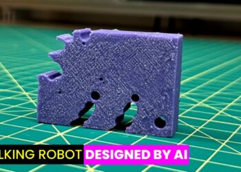 È stato chiesto all'AI di progettare un robot che cammina. Ecco cosa è venuto fuori