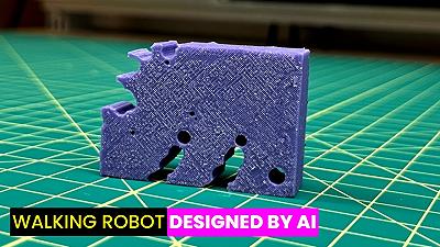È stato chiesto all’AI di progettare un robot che cammina. Ecco cosa è venuto fuori