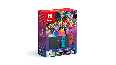 Nintendo Switch OLED + Mario Kart 8 Deluxe in sconto su Amazon per il Black Friday 2023
