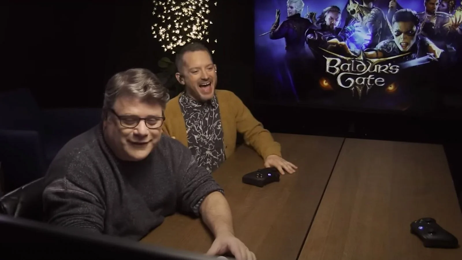 Baldur’s Gate 3: un video mostra Elijah Wood e Sean Astin alle prese con il GOTY di quest’anno