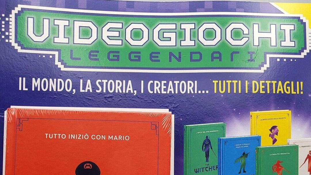 Videogiochi leggendari: dal 28 dicembre la collana di libri in edicola