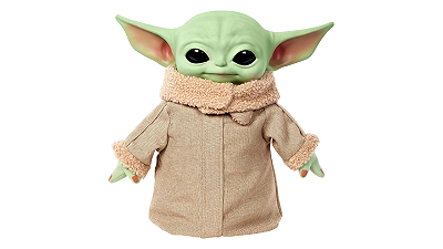 Il peluche di Baby Yoda da Star Wars, animato e parlante, è in offerta su Amazon