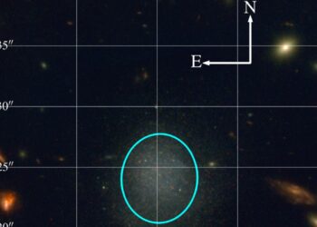 Galassia misteriosa: una scoperta casuale sfida le leggi dell'universo
