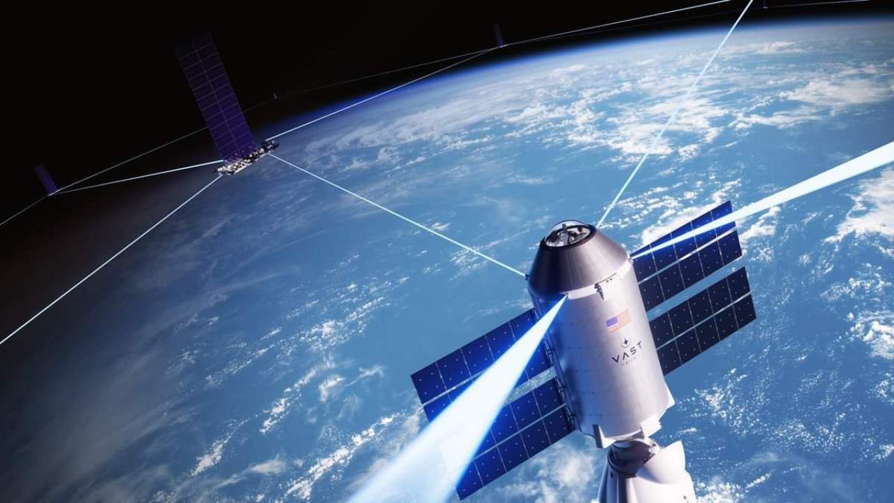Vast: la stazione spaziale si collega a Starlink tramite laser