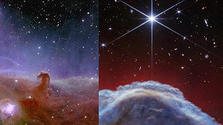 Nebulosa Testa di Cavallo: immagini inedite dal telescopio James Webb