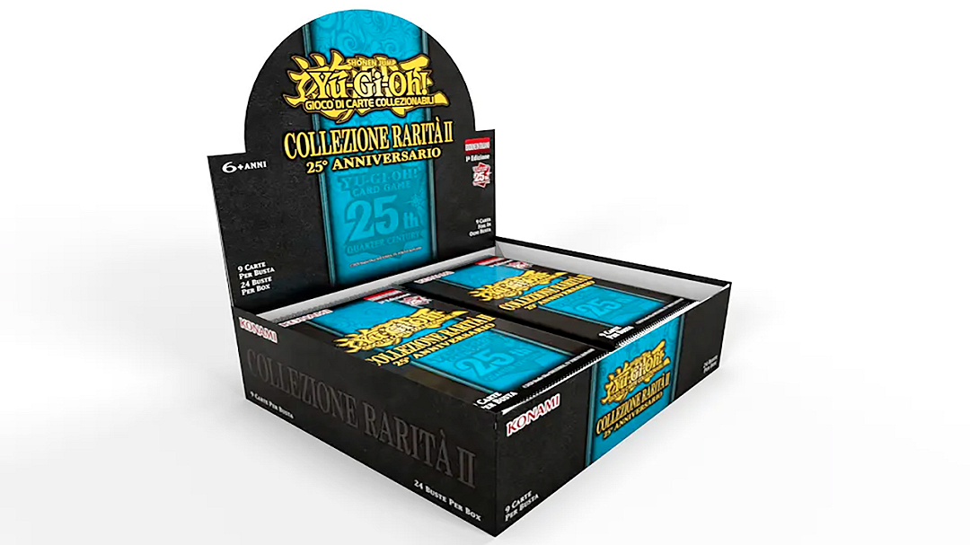 Yu-Gi-Oh!, Konami presenta i dettagli della Collezione Rarità 25° Anniversario II