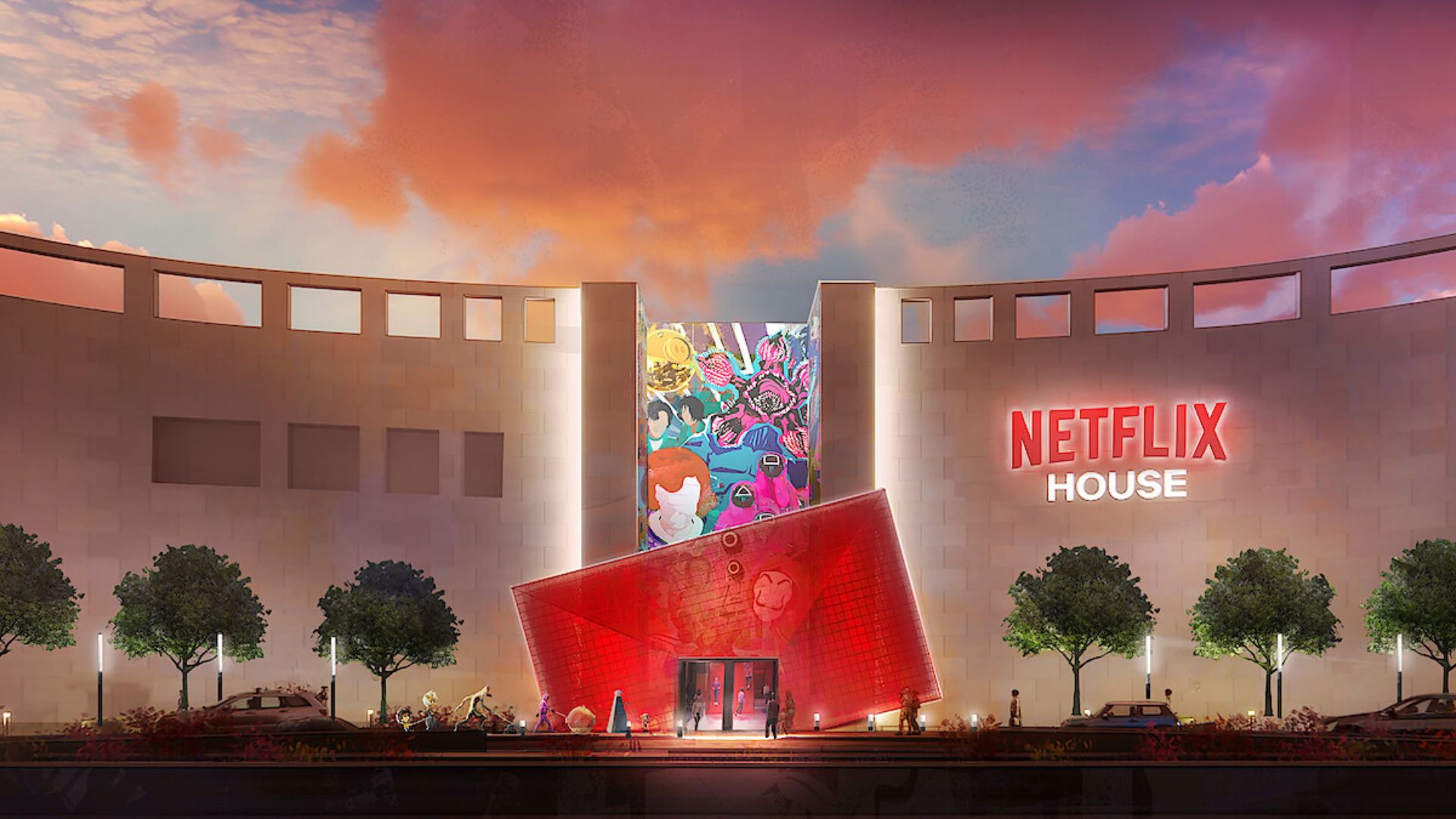 Arrivano le prime Netflix House: shopping e cibo immersi nei set delle serie TV