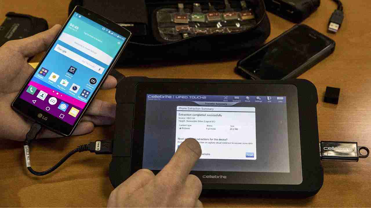 Cellebrite: uno dei dispositivi per estrarre i dati dei telefoni bloccati