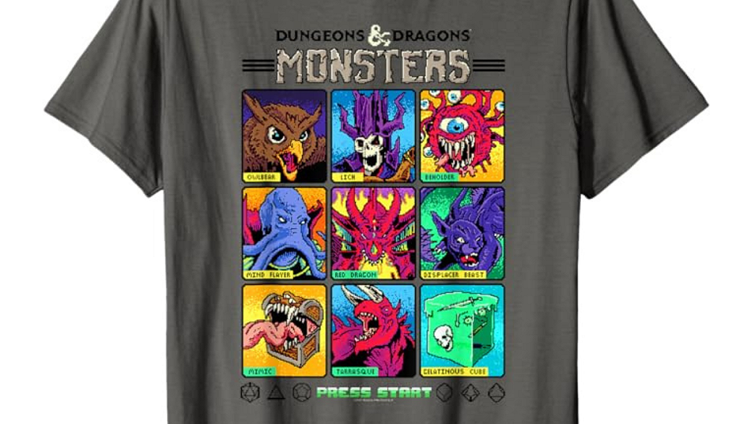 Dungeons & Dragons: ecco le migliori maglie a tema su Amazon