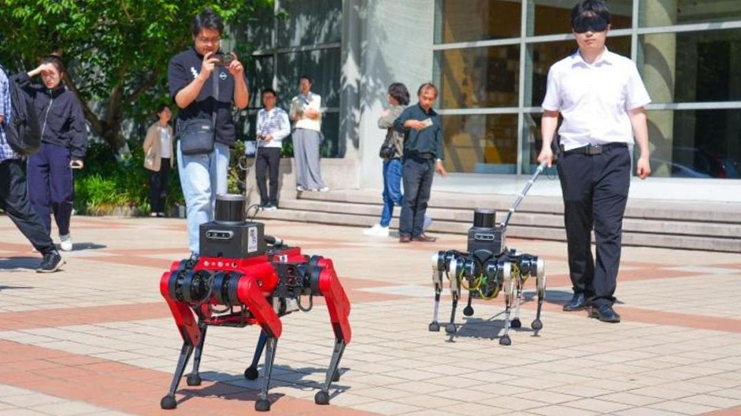 Un cane robot aiuta le persone cieche con tasso del 90% di precisione del riconoscimento vocale