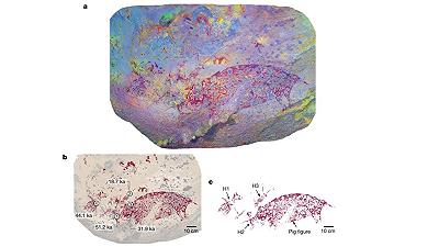 Scoperto dagli archeologi il primo esempio di dipinto