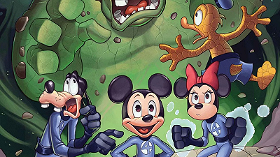 Topolino ed i suoi amici diventano i Fantastici Quattro: annunciato il nuovo fumetto Marvel/Disney