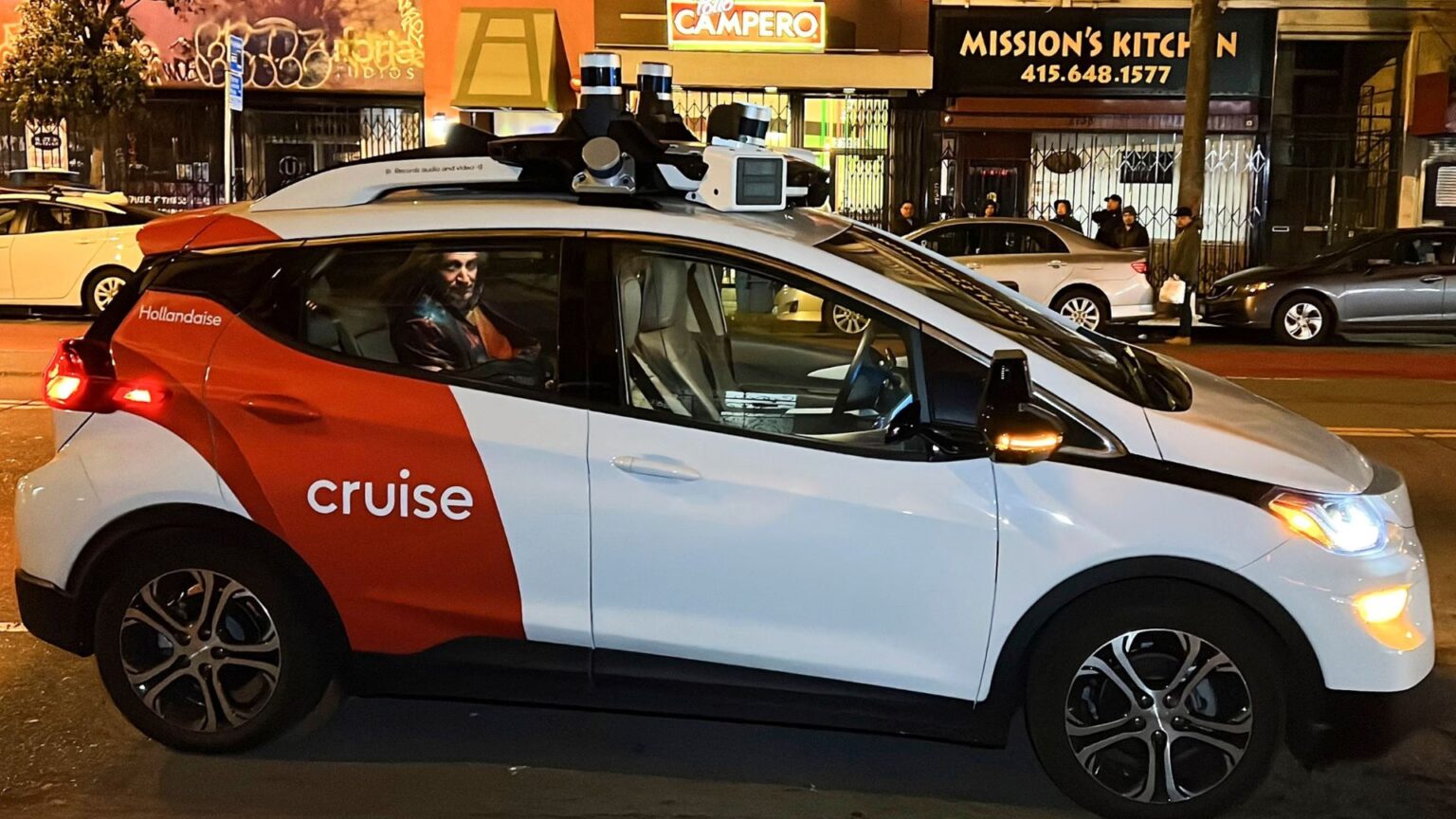 Un robotaxi della Cruise, spinoff di GM