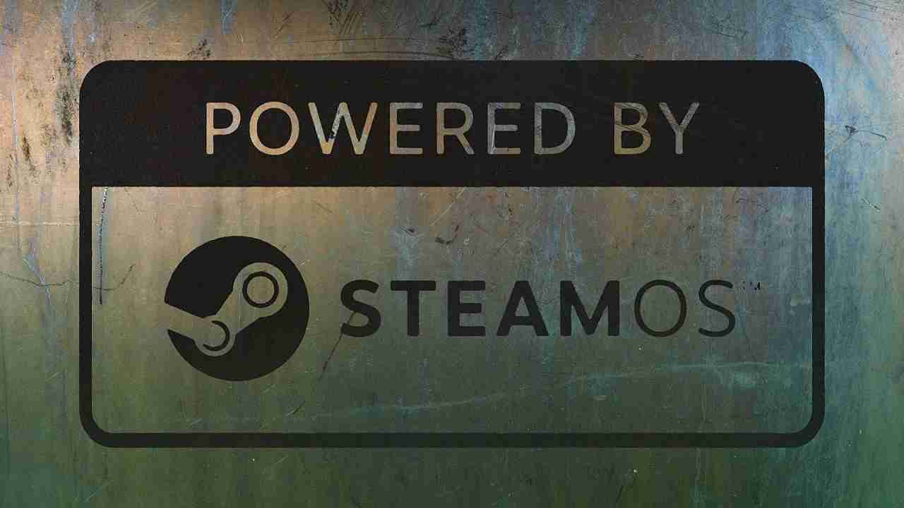 Logo Powered by SteamOS