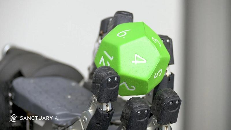 approccio di attuazione idraulica di Sanctuary AI per la destrezza delle mani robotiche