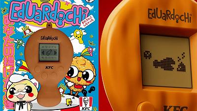 KFC lancia Eduardochi: il Tamagotchi ispirato a un cosciotto di pollo