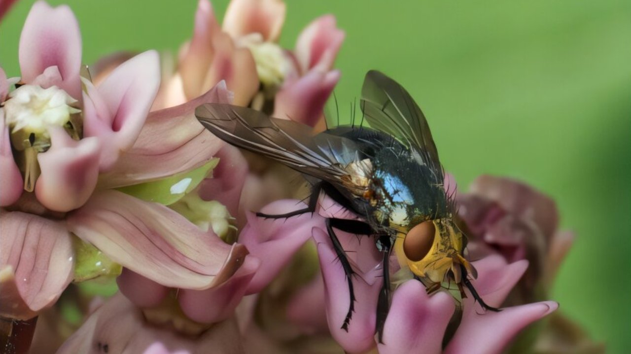 le mosche sono impollinatrici