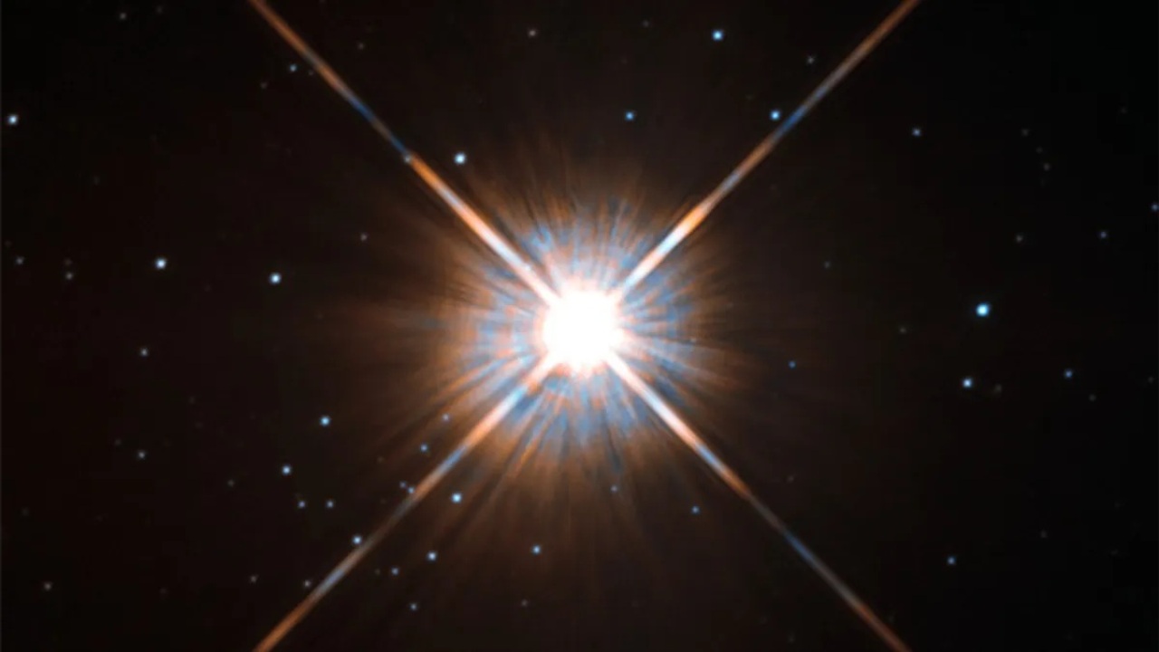 Proxima centauri catturata da Hubble