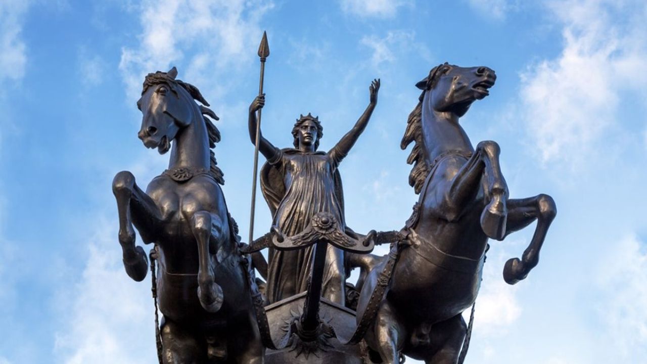 statua di Boudica a Londra