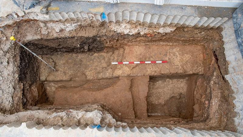 antica struttura romana scoperta a Londra