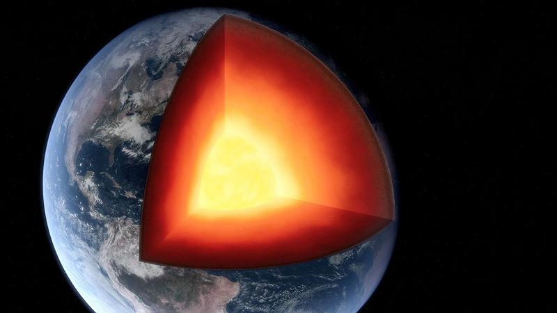 cambiamenti nel nucleo interno della Terra