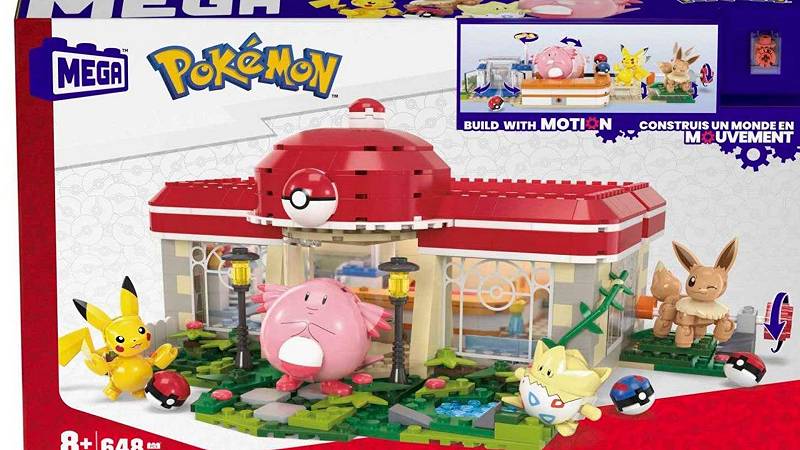 I set Pokemon già realizzati da Mega, competitor di LEGO della Mattel