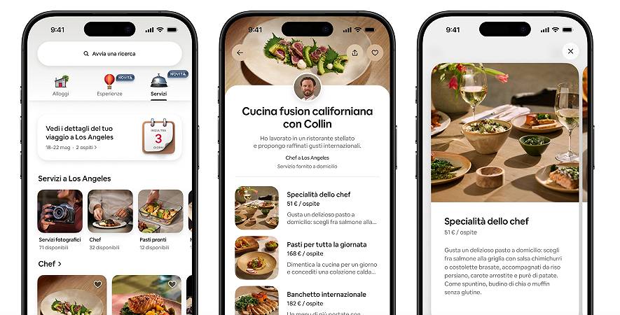 AirBnB introduce nuove servizi