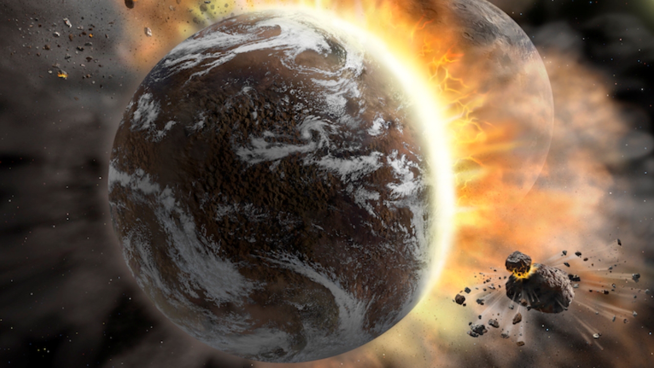 Collisioni planetarie: l’impatto che genera onde sismiche per milioni di anni