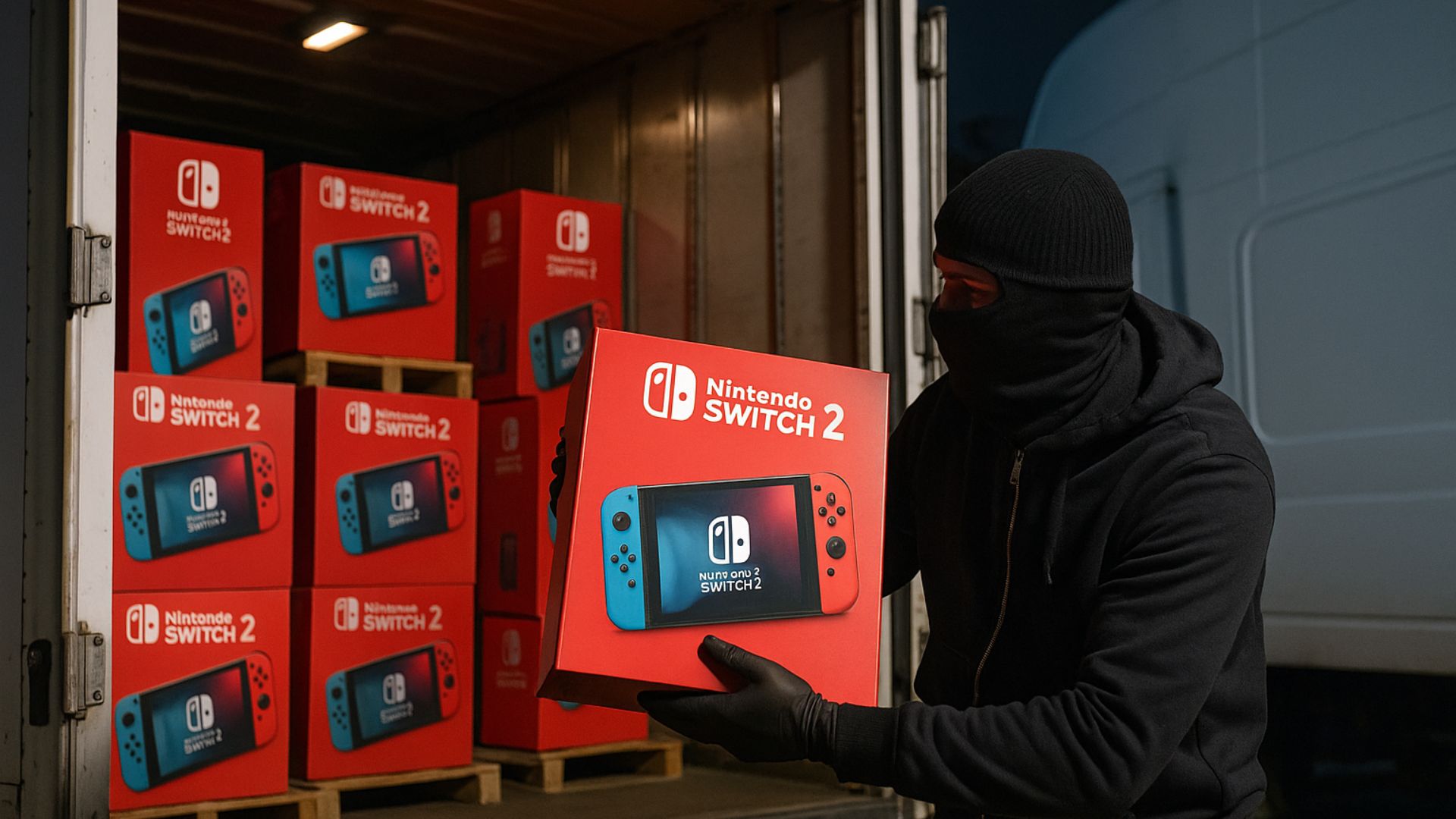 Rubati 2.810 Nintendo Switch 2: colpo milionario su un camion diretto a GameStop