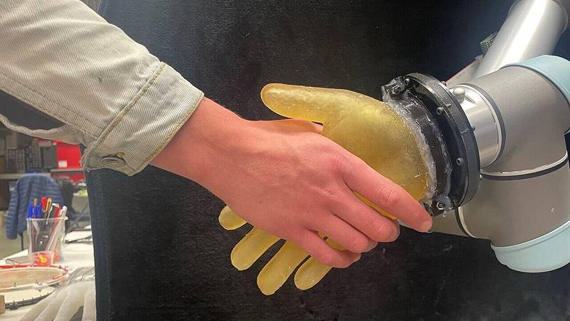 nuovo tipo di pelle robotica