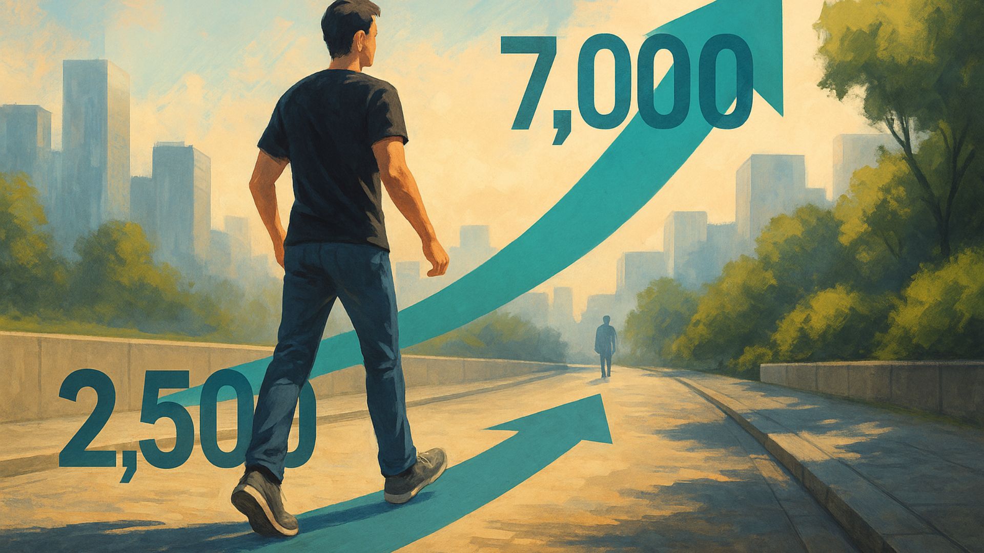 Davvero bisogna camminare 10.000 passi al giorno? Uno studio sbugiarda il mito