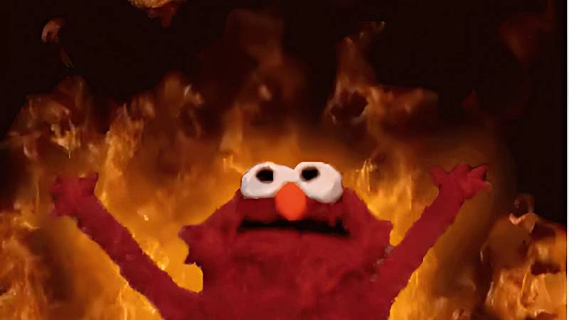 Elmo di Sesame Street