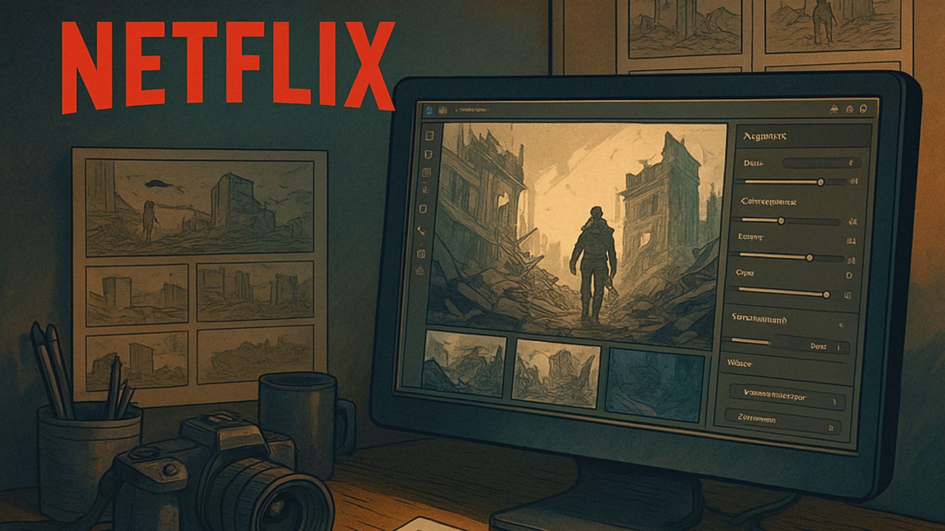 Netflix ha usato per la prima volta l’AI per gli effetti speciali di una sua serie TV